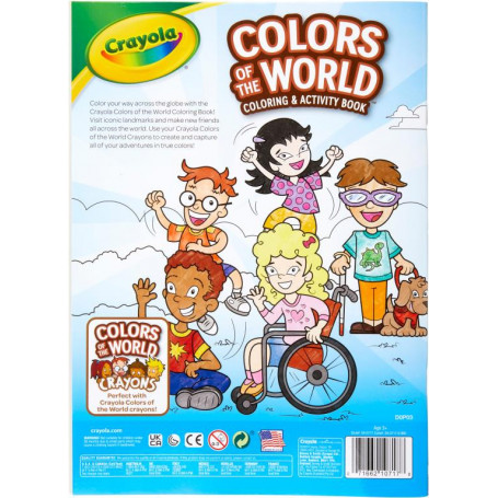 Crayola Colours Of The World Coloring Book