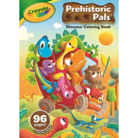 Crayola Prehistoric Pals Coloring Book 96 Pages
