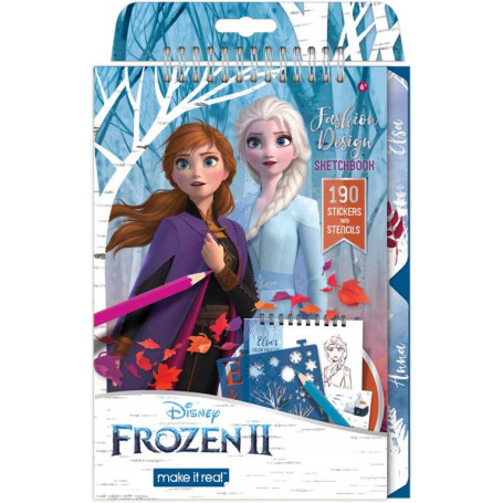 Disney Frozen 2 Fashion Design Sketchbook