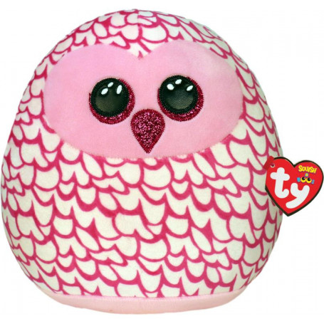 Squish A Boo 10" Pinky Owl