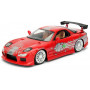 1:24 Fast & Furious Dom's Mazda RX-7 - Fast N Furious Movie Die Cast Vehicle