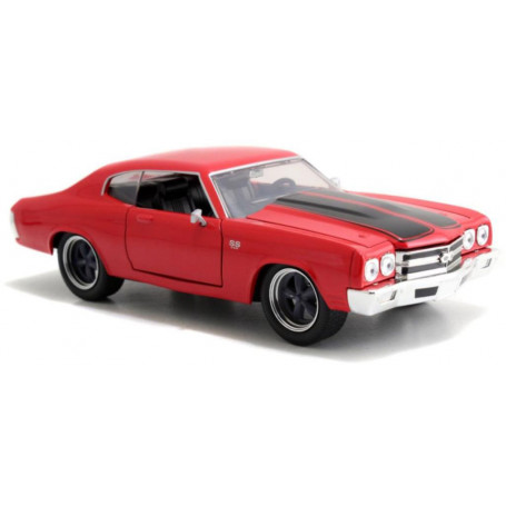1:24 Fast & Furious Dom's Chevy Chevelle SS Glossy Red -