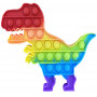 Dinosaur Popper - Rainbow (20cm)