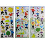 Wiggles Stickers 3 Pack - Puffy