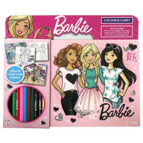 Barbie Colour & Carry Set