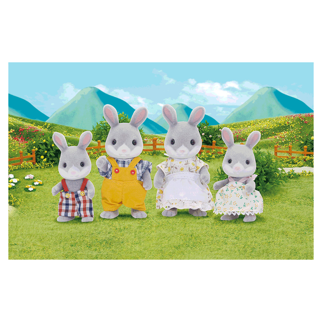 Sylvanian Families Cottontail Rabbit Family - Afterpay