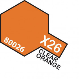 Tamiya X26 Enamel Clear Orange