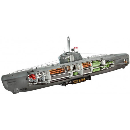 Revell U-Boat Type XXI With Interior 1:144