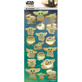 Star Wars Baby Yoda Sticker Sheet