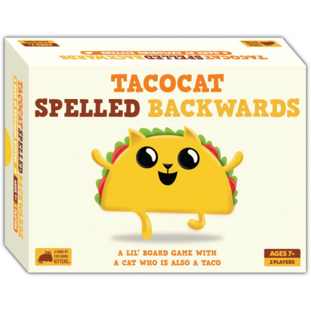 Tacocat Spelled Backwards (By Exploding Kittens)