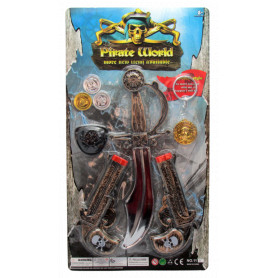 Pirate Set With Cutlass and Coins