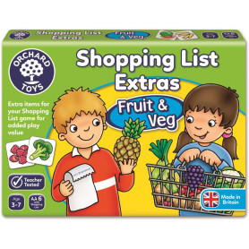 Orchard Game Shopping List Booster Pack Fruit and Vegetable
