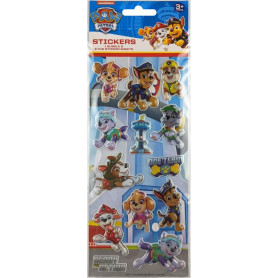 Paw Patrol Stickers 3 Pack - Bubble