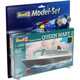 Revell Queen Mary 2 Model 1:1200 Set