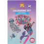 Tiger Tribe Glitter Colouring Set - Ocean Dreams