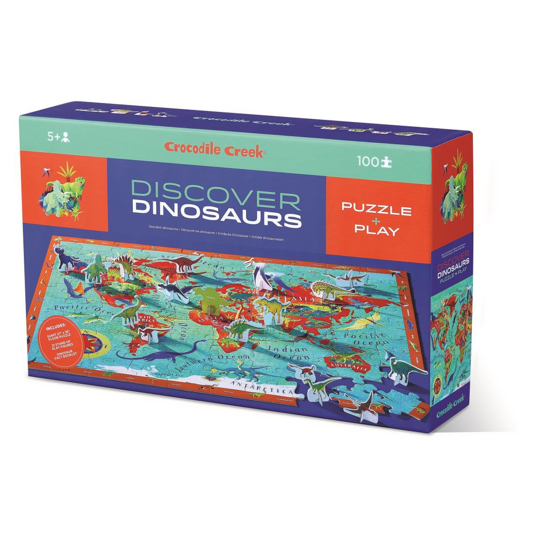 Crocodile Creek Puzzle - 48pc Jumbo - Elephant main image 1