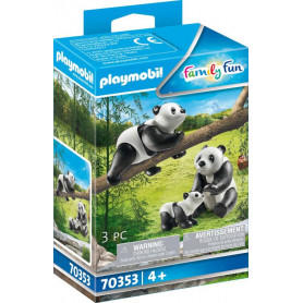 Playmobil Pandas with Cub