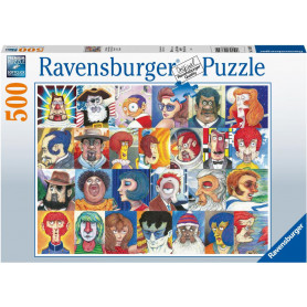 Ravensburger - Typefaces Puzzle 500Pc