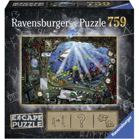 Ravensburger - Escape 4 Submarine Puzzle 759Pc