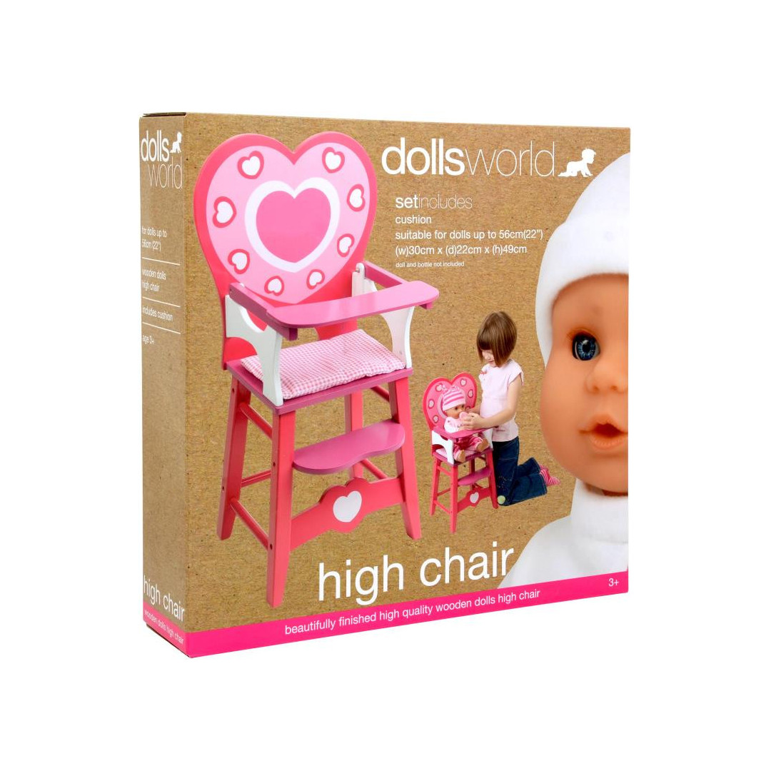 Dolls world 2024 high chair