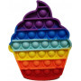 Pop It Fidget Toy Rainbow Cupcake