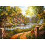 Ravensburger Cottage by the River Puzzle 500Pc