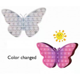 Pop It Fidget Toy Colour Change Butterfly