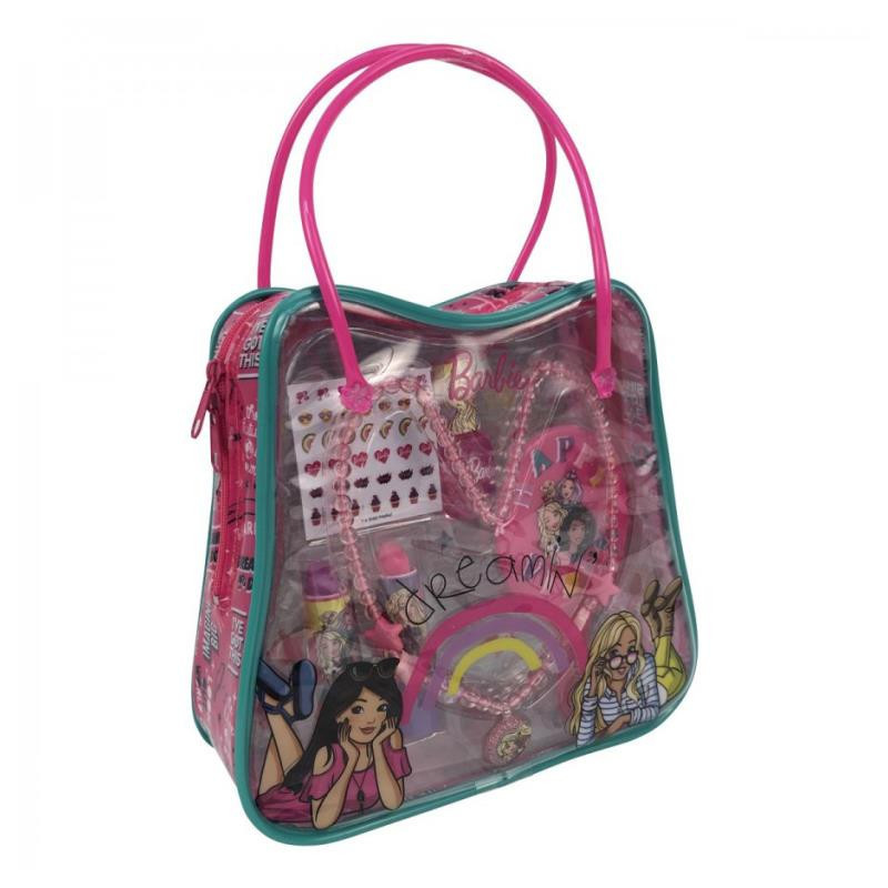 Barbie Make Up Fashion Play Bag New Mr Toys Toyworld