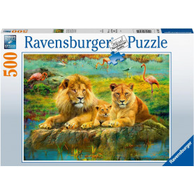 Ravensburger Lions In he Savannah Puzzle 500Pc