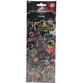 Jurassic World Stickers 3 Pack - Puffy