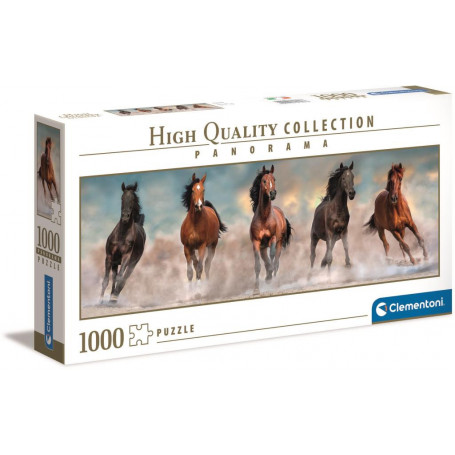 Clementoni 1000Pce Panorama - Horses