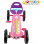 Pink Turbo Go Kart