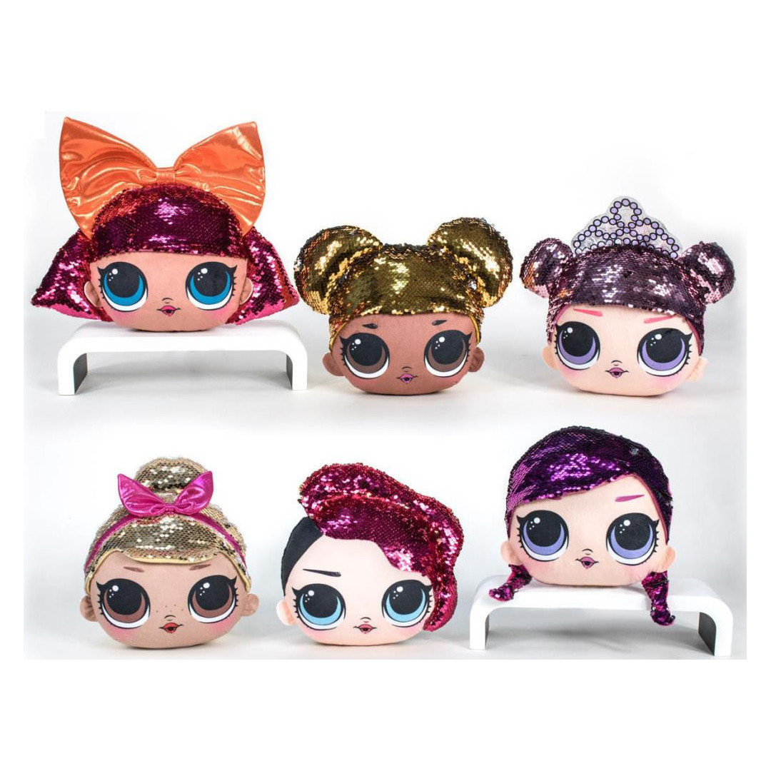 L.O.L. Surprise! Sequin Head 6 Assorted 20cm - Afterpay
