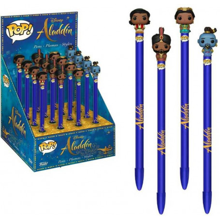 Aladdin  - Pop! Pen Toppers Assorted