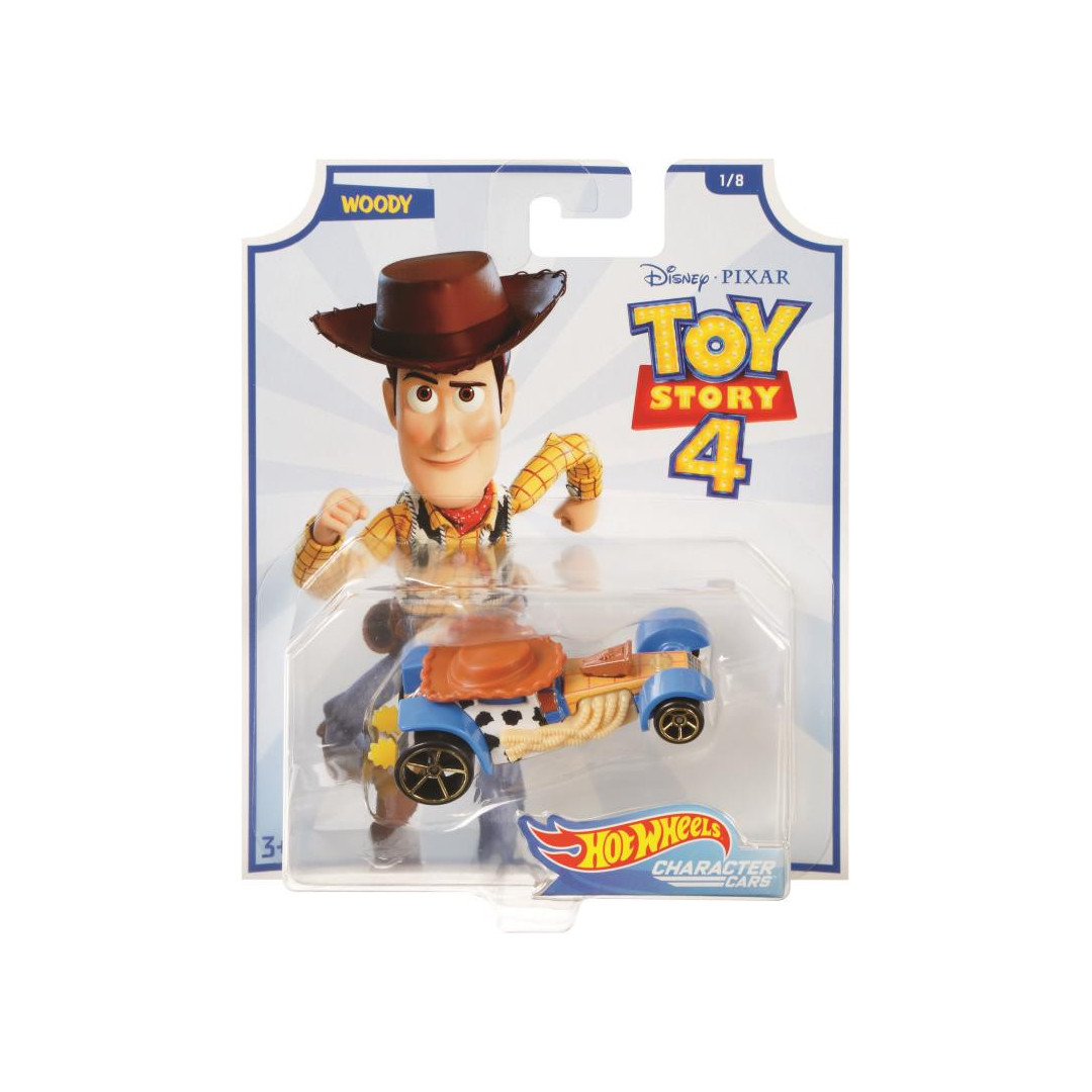 Hot wheels toy sales story 4 character cars