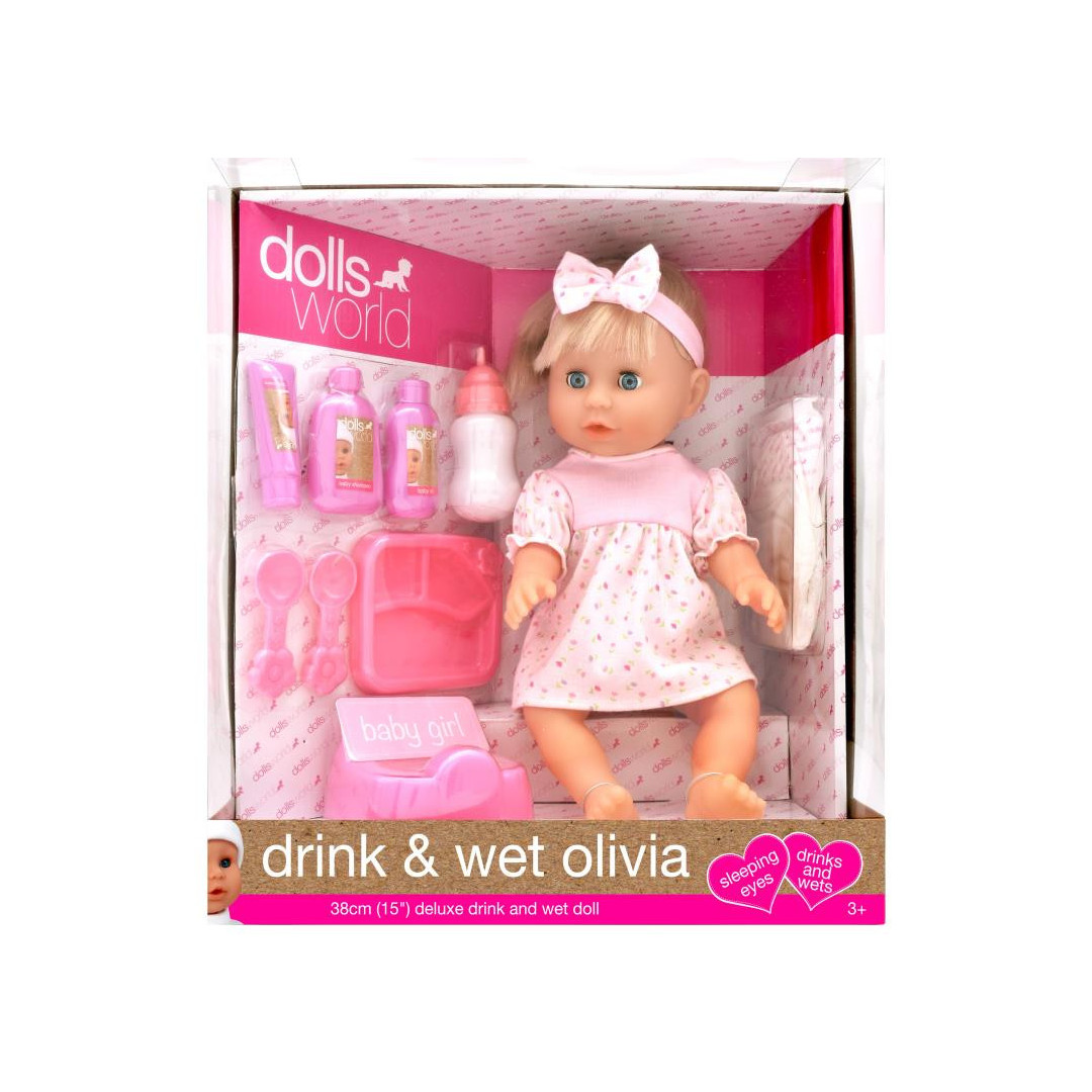 dolls that drink and wet