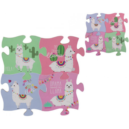 33X33cm Llama Jigsaw Puzzle Wall Art Assorted