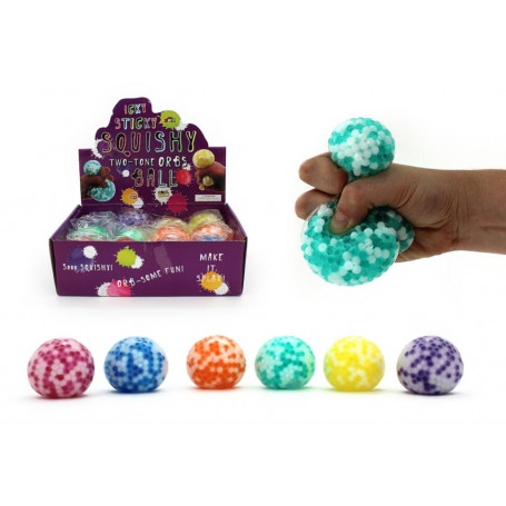 Squishy Water Orbs Two Tone Ball Assorted