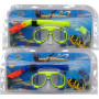 Swim Duo Snorkelling Set - Neon Mask & Snorkel, 2 Assorted