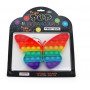 Silicone Push Pop Game - Butterfly - 20cm (Rainbow)