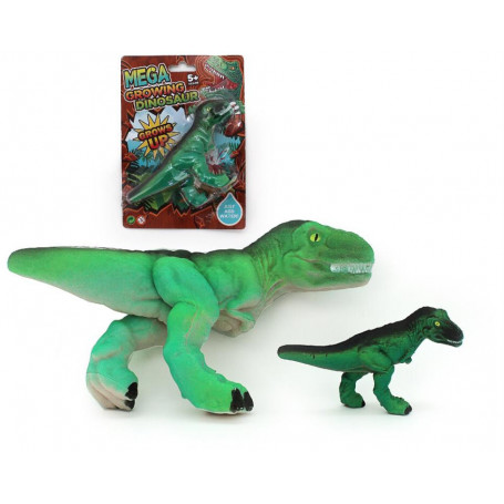 Giant Growing Dinosaur On Card - 17-50cm Assorted