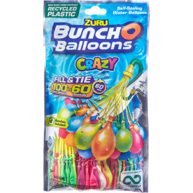 Zuru Bunch O Balloons Crazy Recycle 3Pk Foilbag