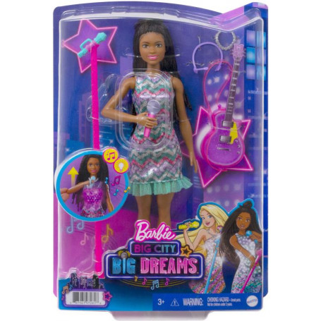 Barbie Big City Big Dreams Lights & Sounds Doll Brooklyn