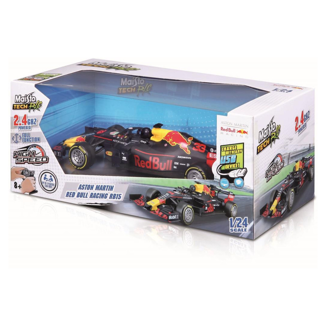 Red Bull F1 Race Radio 1:24 Aston Martin Red Bull Racing RB15