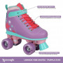 Lmnade Vibe Quad Roller Skates - Stars (Pur) J12