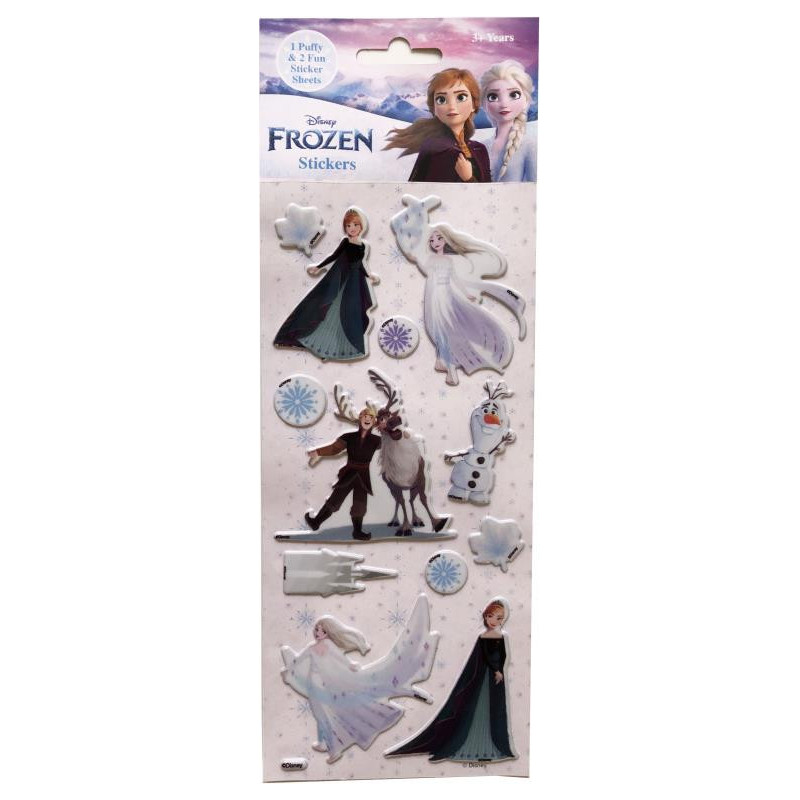 Frozen 2 Stickers 3 Pack - Puffy - Afterpay Available!