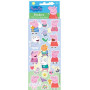 Peppa Pig Stickers 3 Pack - Puffy