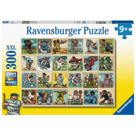Ravensburger - Awesome Athletes Puzzle 300Pc