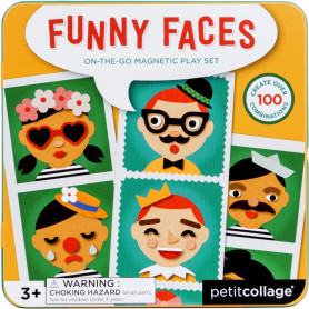 Funny Faces On-The-Go Magnetic Play Set