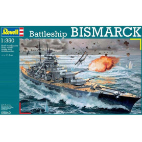 Revell Battleship Bismarck 1:350